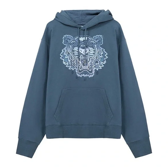 Kenzo SS21 Icon Festive Tiger Logo Hoodie - Picture 12 of 15